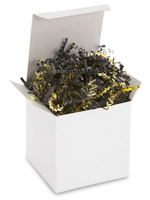 Crinkle Paper - 10 lb, Metallic Blend, Gold and Black S-9834BL/GO