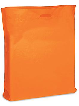 Die Cut Handle Bags - 24 x 24 x 5", Orange S-9838O