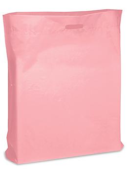 Die Cut Handle Bags - 24 x 24 x 5", Pink S-9838PK