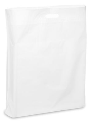 Die Cut Handle Bags - 24 x 24 x 5", White S-9838W