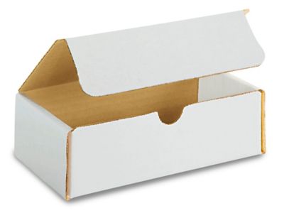 7 x 3 5/8 x 2 1/8" White Literature Mailers S-9847