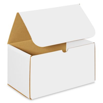 10 x 6 x 6" White Indestructo Mailers S-9855