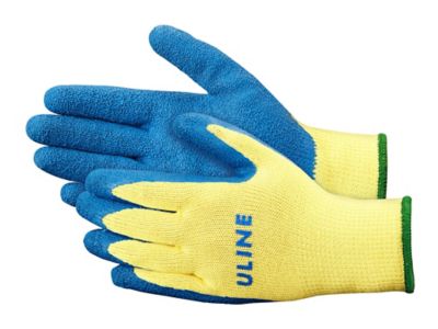 Uline Rubber Coated Kevlar® Cut Resistant Gloves - Medium