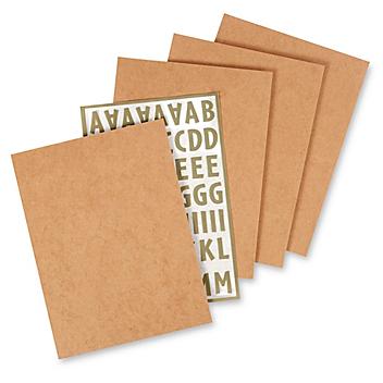 9 x 12" Chipboard Pads - .022" thick S-9889