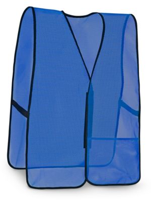 General Purpose Hi-Vis Safety Vest - Non-Reflective, Blue, 2XL/3XL