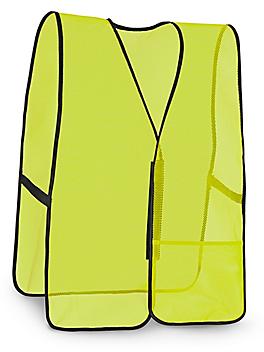 General Purpose Hi-Vis Safety Vest - Non-Reflective, Lime, S/XL S-9912G-M