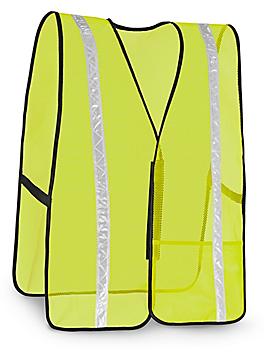 General Purpose Hi-Vis Safety Vest - Reflective, Lime, S/XL S-9913G-M