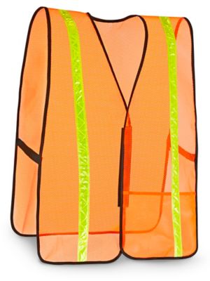 General Purpose Hi-Vis Safety Vest - Reflective, Orange, 2XL/3XL S-9913O-XX