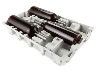 Pulp Wine Shippers - 3, 6, 12 Bottle Trays S-9916T