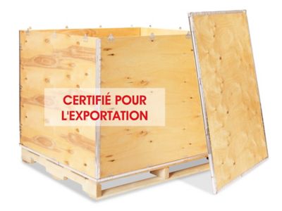 Wood Crate - 48 x 40 x 42" with Pallet S-9922