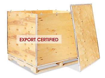 Wood Crate - 48 x 40 x 42" with Pallet S-9922