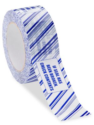 2 x 110 yards Stop if Seal is Broken & Check Contents Box Sealing Tape -  Trans-Consolidated Distributors, Inc