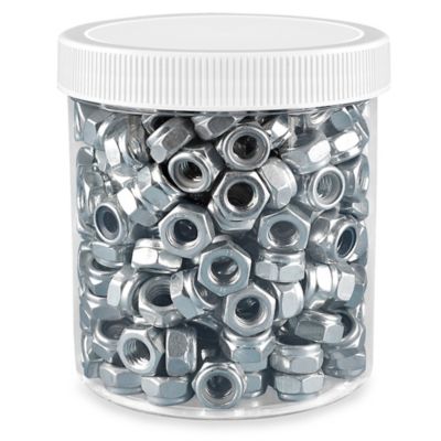 16 oz Glass Jars with Plastic Caps (12 Pack) - Reusable Food Grade Gla –  Stock Your Home