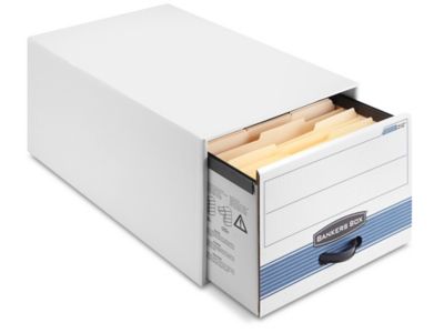 Plastic Storage File Box - 24 x 12 x 10 S-16322 - Uline