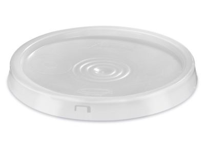 Standard Lid for 2 Gallon Plastic Pail - Natural S-9947NAT