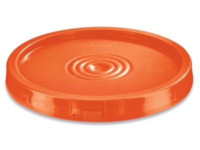 Couvercle standard pour seaux en plastique de 3,5, 5, 6 et 7 gallons – Orange