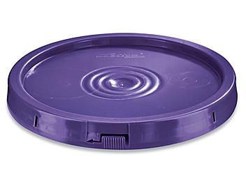 Standard Lid for 3.5, 5, 6 and 7 Gallon Plastic Pail - Purple S-9948PUR