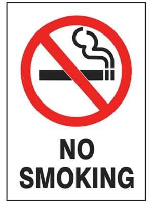  "No Smoking" Sign