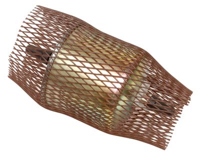 Protective Netting - 6-8" x 164', Brown S-9965