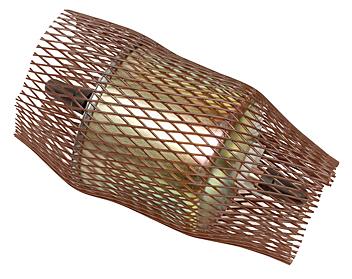 Protective Netting - 6-8" x 164', Brown S-9965