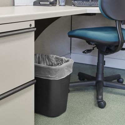 Rubbermaid® Office Trash Can - 3 Gallon, Black