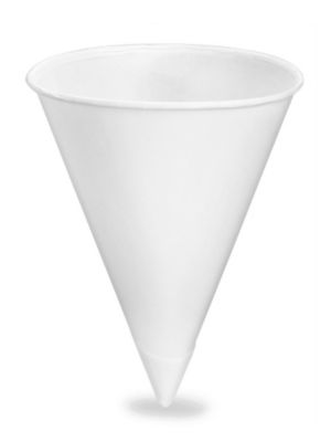 Cone Paper Cups - 4 oz S-9978 - Uline