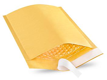 Uline Self-Seal Gold Bubble Mailers #0 Skid Lot - 6 x 10" S-9985S