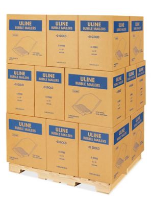 Uline – Enveloppes matelassées autoadhésives – Lot de palette, n