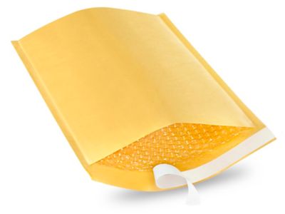 Uline Self-Seal Gold Bubble Mailers #4 - 9 1/2 x 14 1/2" S-9988