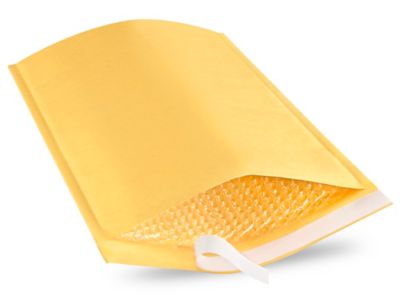 Uline Self-Seal Gold Bubble Mailers #5 Skid Lot - 10 1/2 x 16" S-9989S