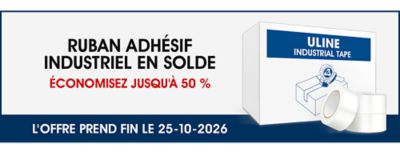 Uline - Ruban adhésif industriel