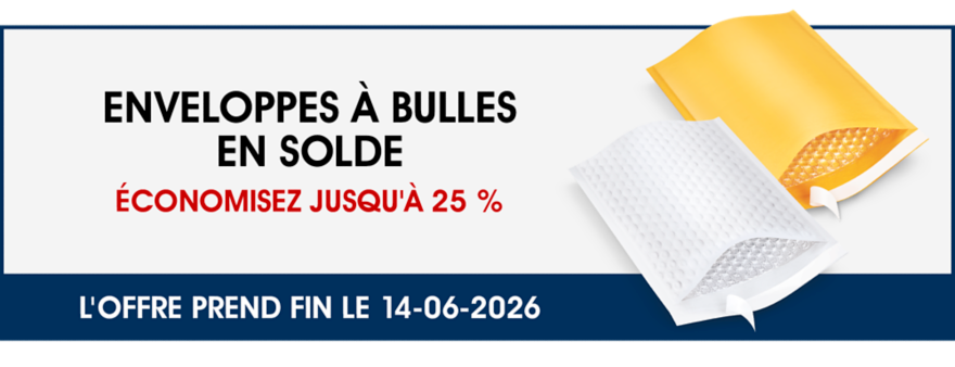 Uline – Enveloppes d'expédition à bulles