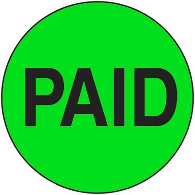 Étiquettes adhésives de commerce