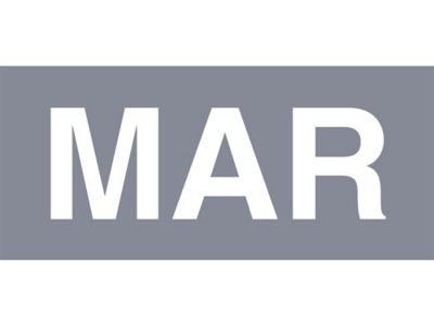 Étiquettes adhésives mois de l'année – « MAR », 2 x 3 po