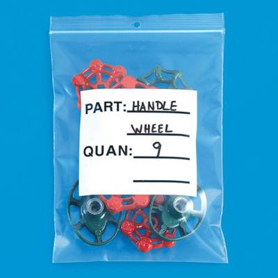 Uline Parts Bags with Hang Holes