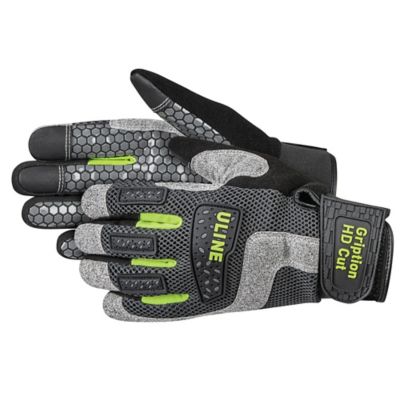  Uline Heavy Duty Gription&reg; Cut Resistant Gloves