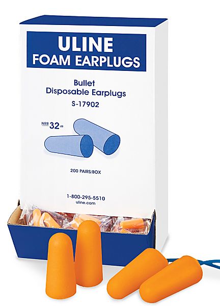 Uline Bullet Earplugs