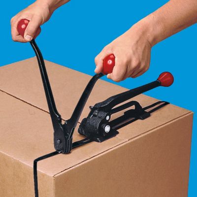 2. Sealer - Closes seals on strapping