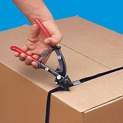 3. Cutter - Cuts excess strapping