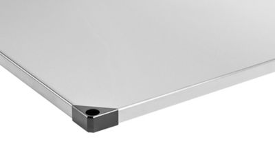 Solid Stainless Steel Shelving