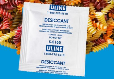 Tyvek® Bag Clay Desiccants