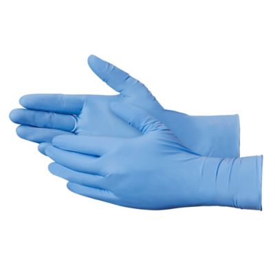 Uline – Gants en nitrile industriels – Manchette allongée