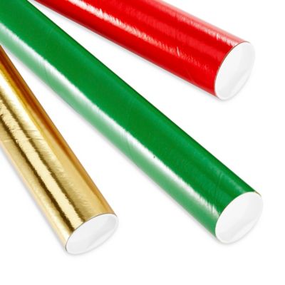 Custom Kraft Mailing Tubes - 4 x 96 S-17821 - Uline