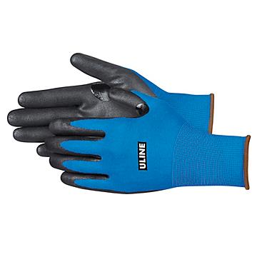 Uline Warehouse Warrior Micro-Foam Nitrile Coated Gloves