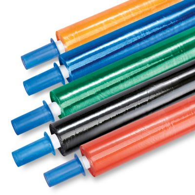 Coloured store plastic wrap