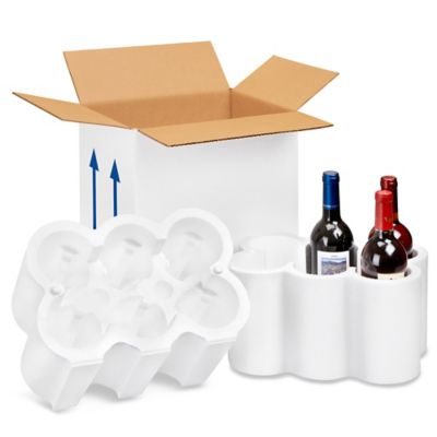 Bolsas para Botellas, Bolsa para Botellas de Vino, Bolsas Reutilizables  para Botellas de Vino en Existencia - ULINE