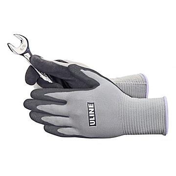 Uline Super Gription® Foam Nitrile Coated Gloves