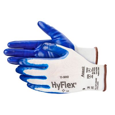 Ansell® HyFlex® 11-900 Flat Nitrile Coated Gloves