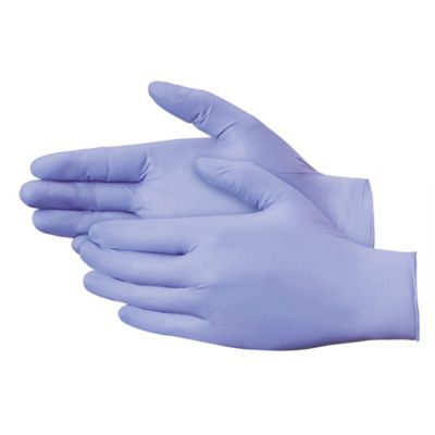 Uline Industrial Latex Gloves - Powder-Free, 5 Mil, Large S-6606L - Uline