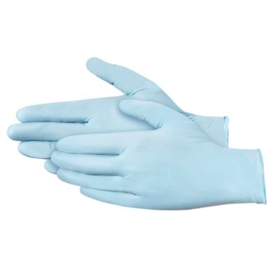 Uline Industrial Latex Gloves - Powder-Free, 5 Mil, Large S-6606L - Uline